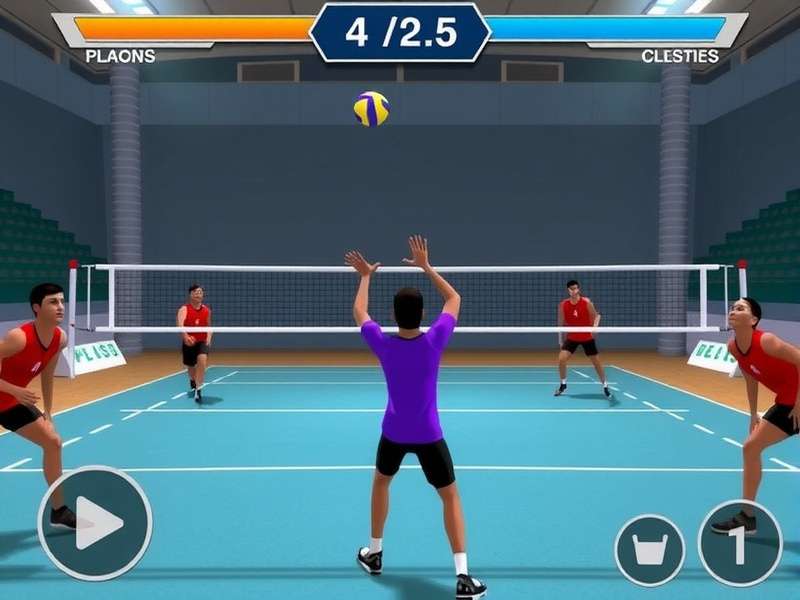 India Volley Elites Gameplay Screenshot